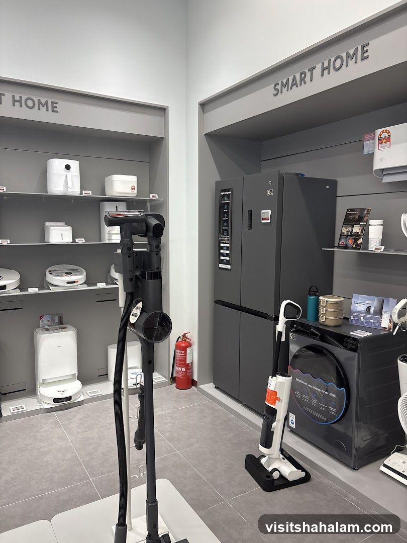 Smart Home Appliances Display