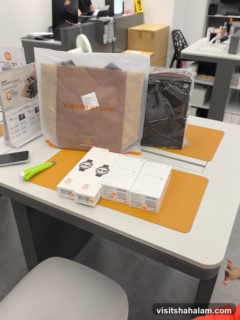 Xiaomi Products Display