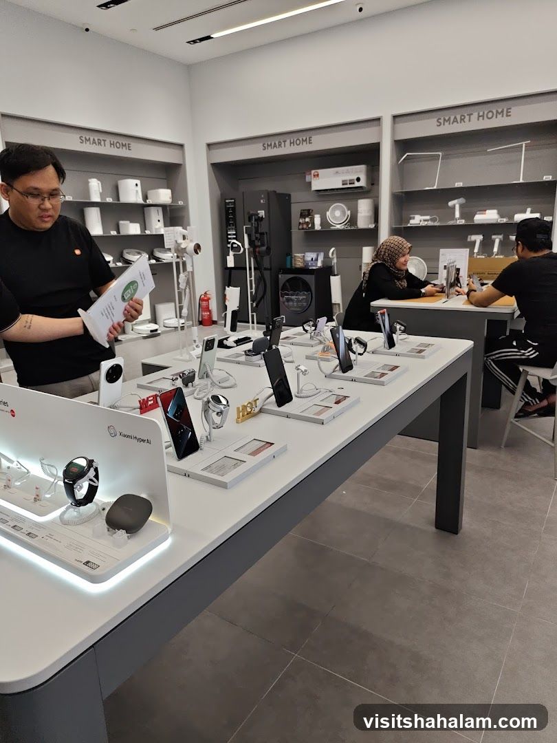 Electronics Store Display