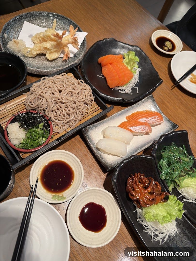 Japanese Food Platter