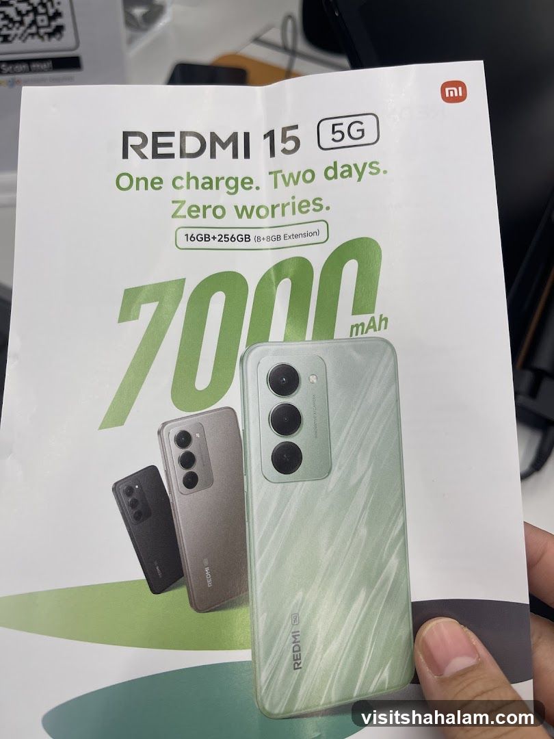 Redmi 15 5G Advertisement