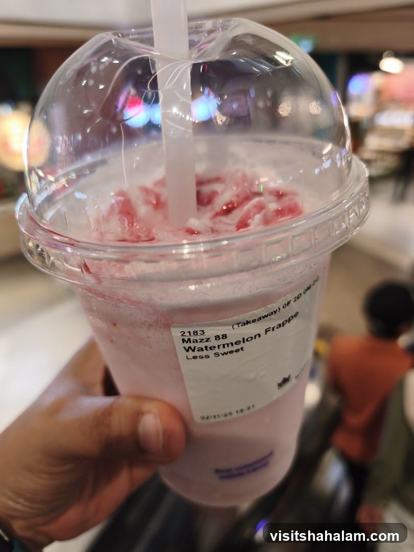 Watermelon Frappe