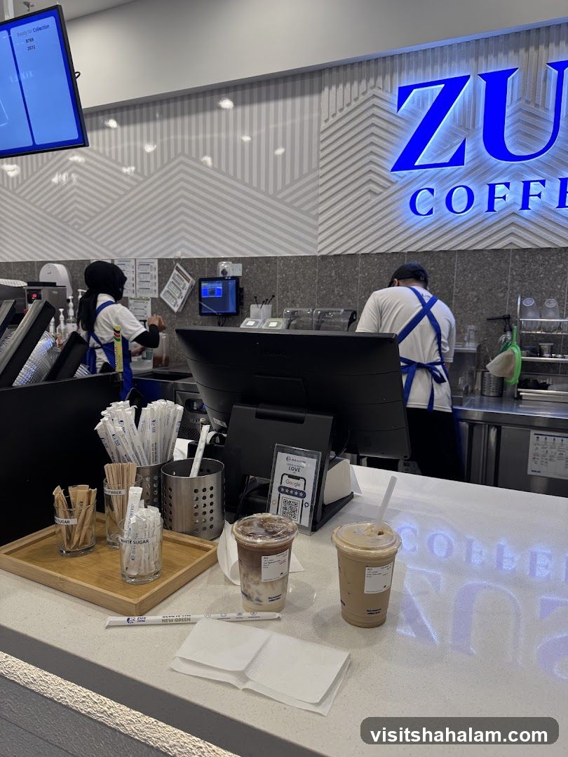 Coffee Shop Counter