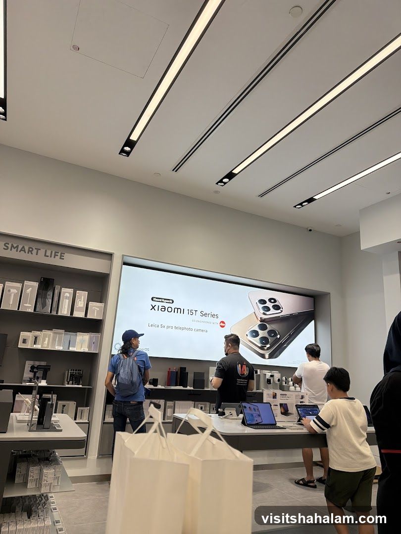 Electronics Store Display