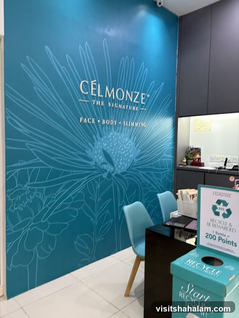 Interior of a beauty salon