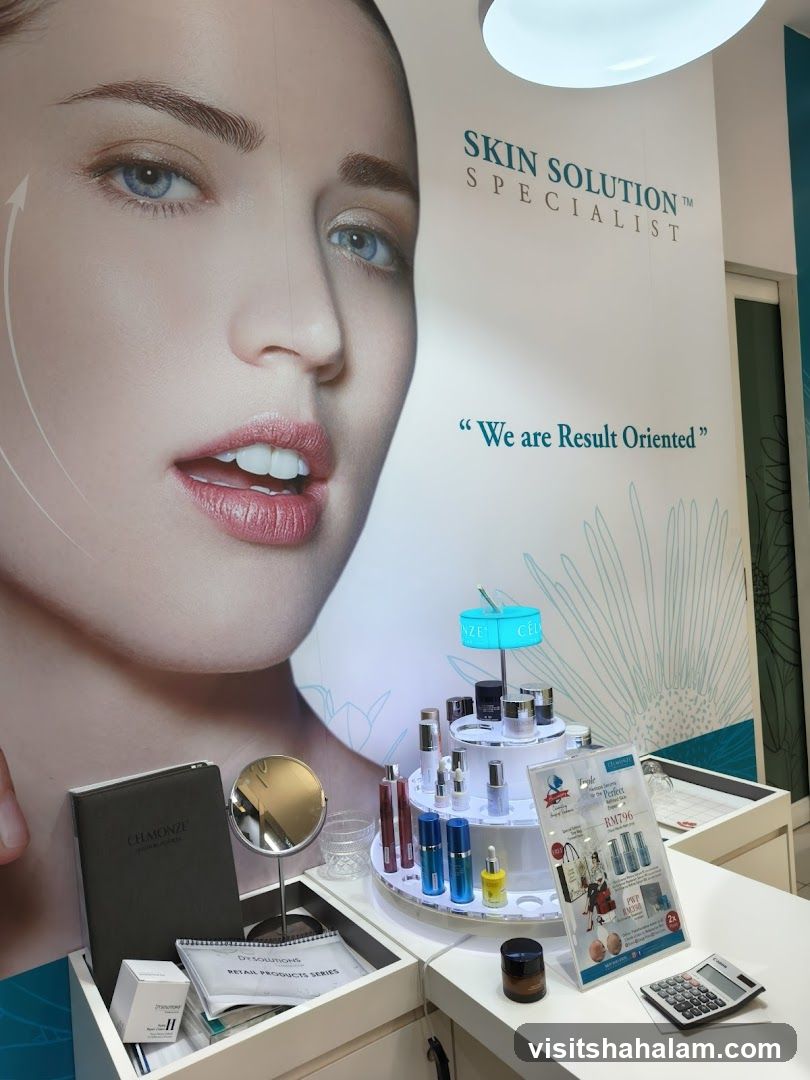 Skin Solution Specialist Display