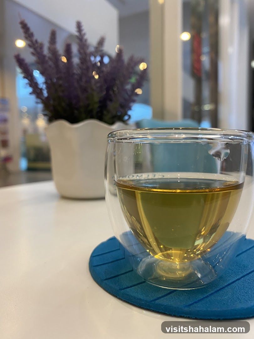Tea in a glass