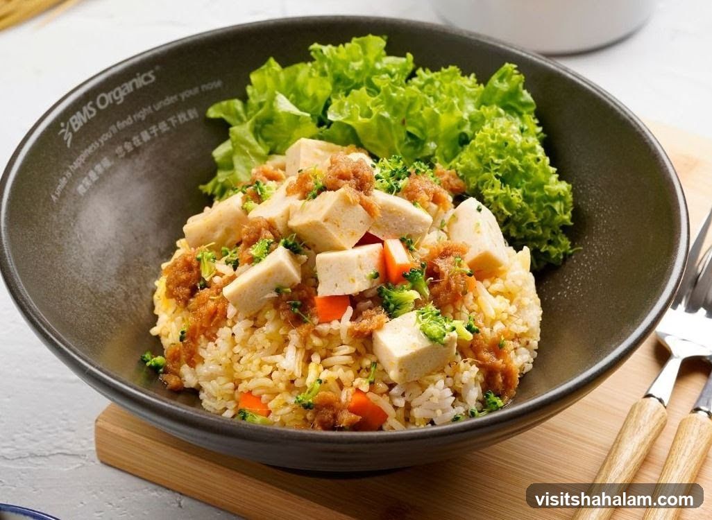 Tofu and Vegetable Fried Rice
