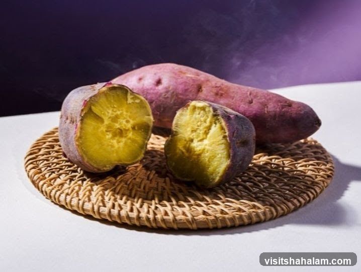 Steamed Sweet Potatoes