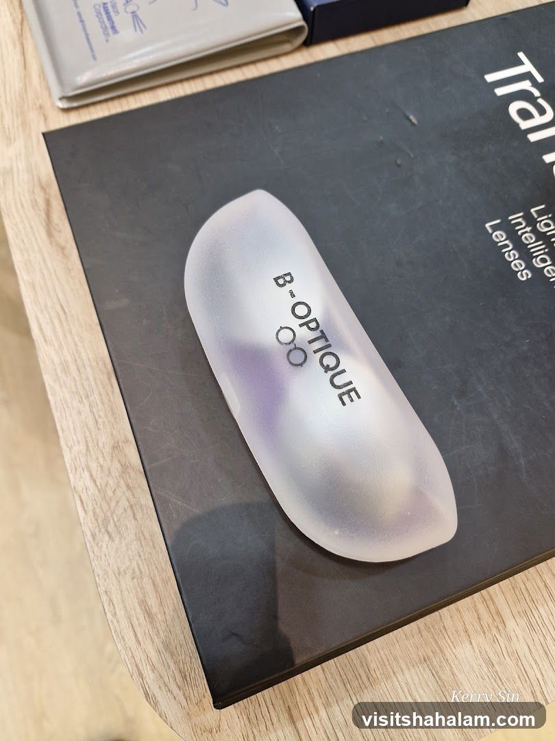Eyeglass Case and Book