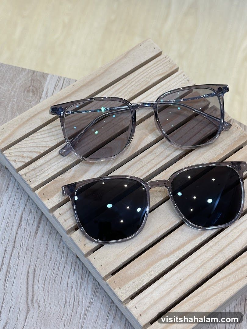 Two pairs of sunglasses