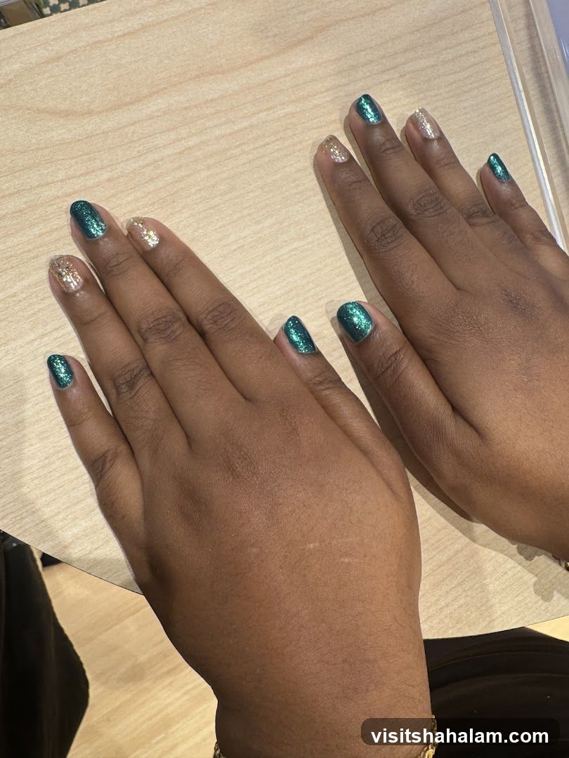 Glitter Nails