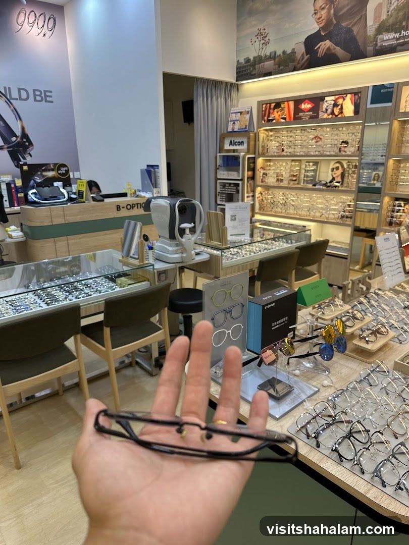 Optometry Shop Interior