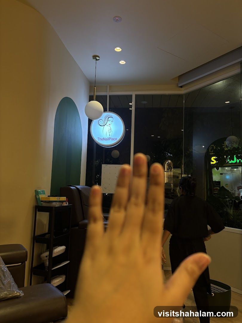 Nail Salon Interior