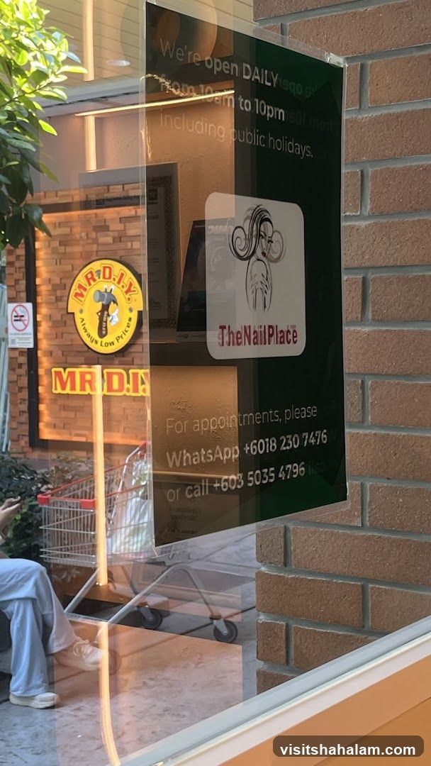 The Nail Place and MR. D.I.Y. Storefront