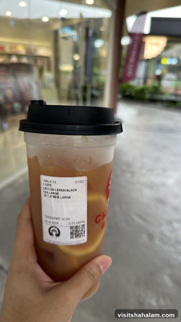 Beverage with Label