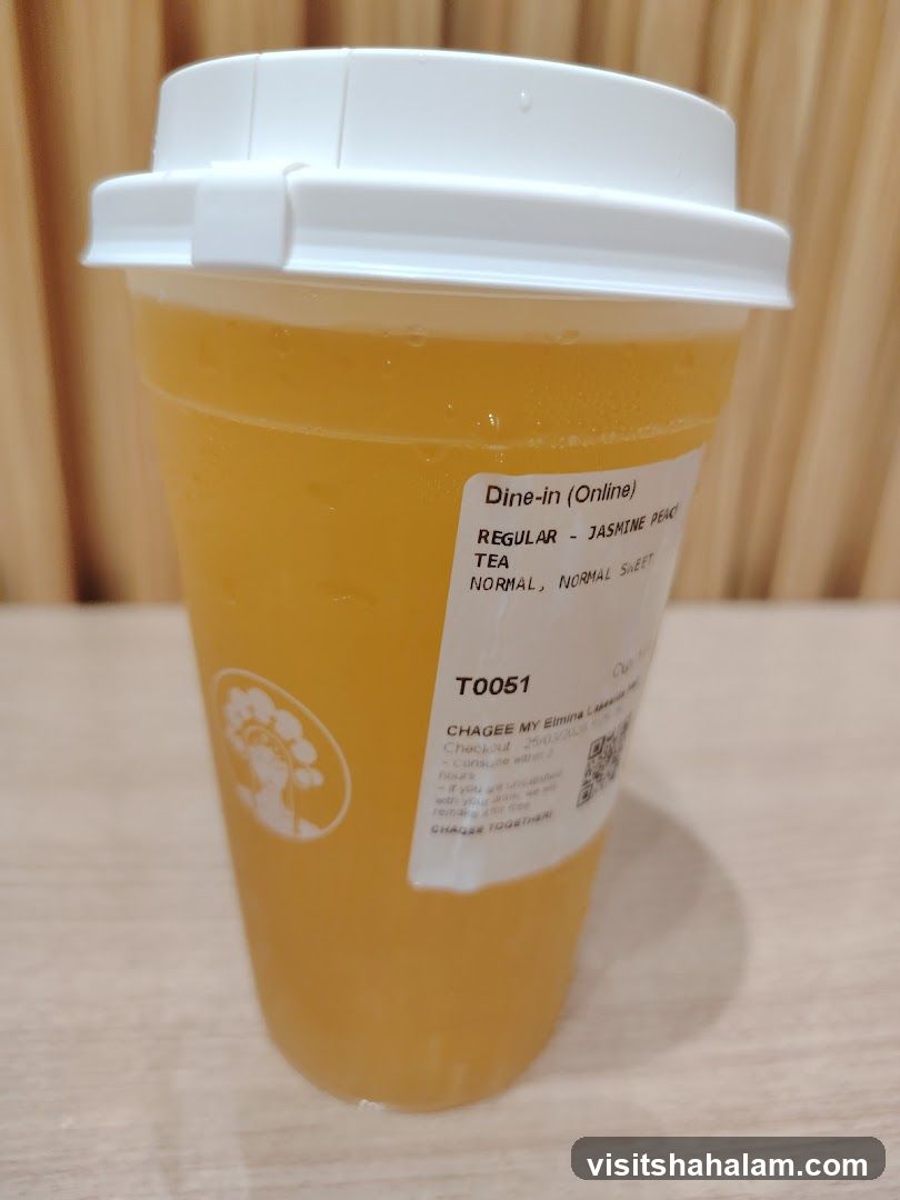 Jasmine Peach Tea