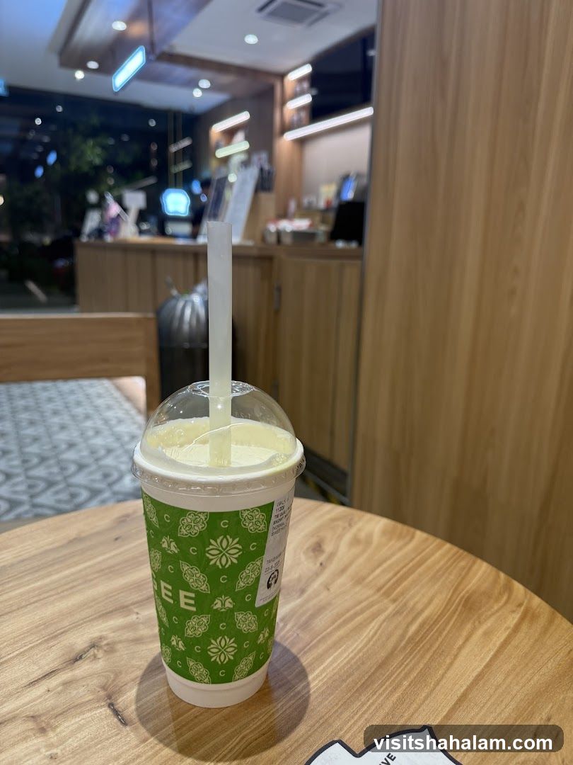 Drink in a cup