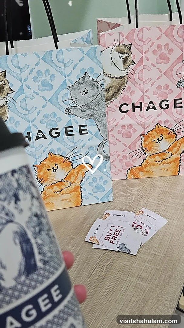 Chagee Shopping Bags and Vouchers