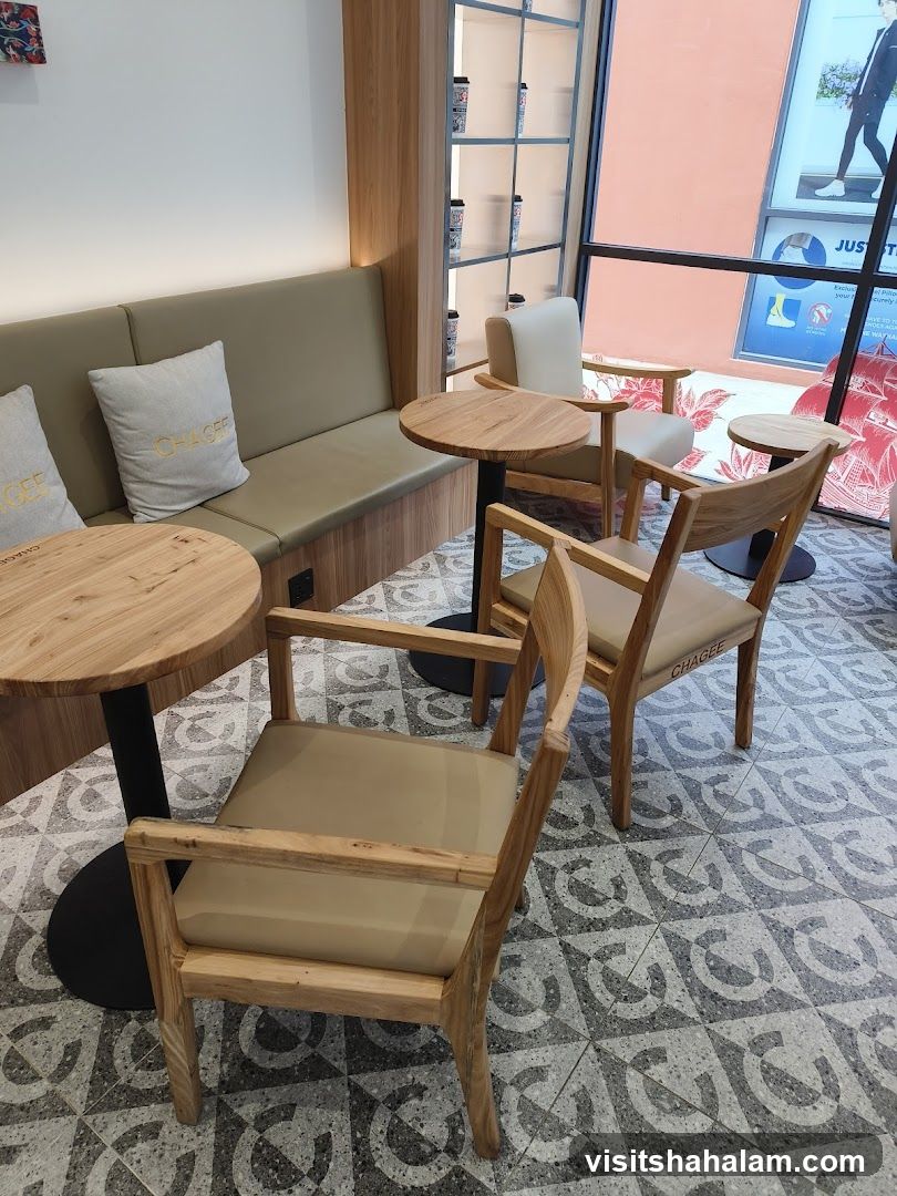 Cafe Interior with Seating