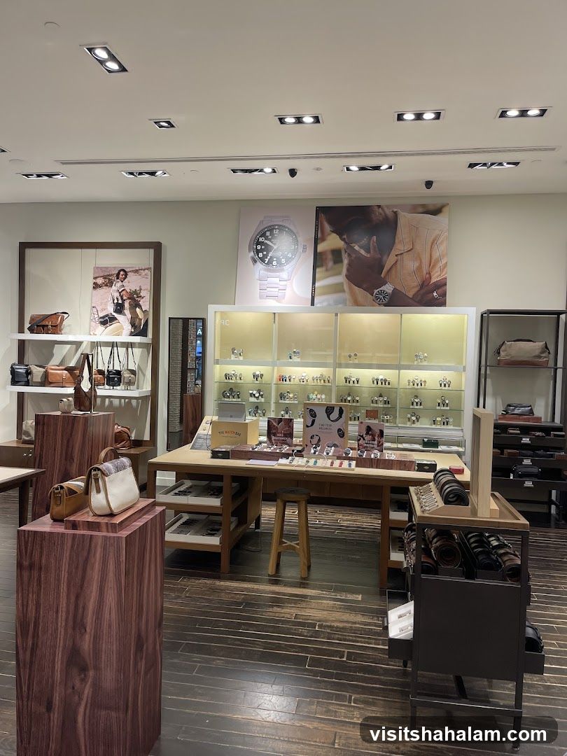 Watch and Bag Store Interior