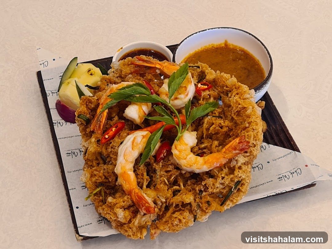 Crispy Fried Dish with Shrimp