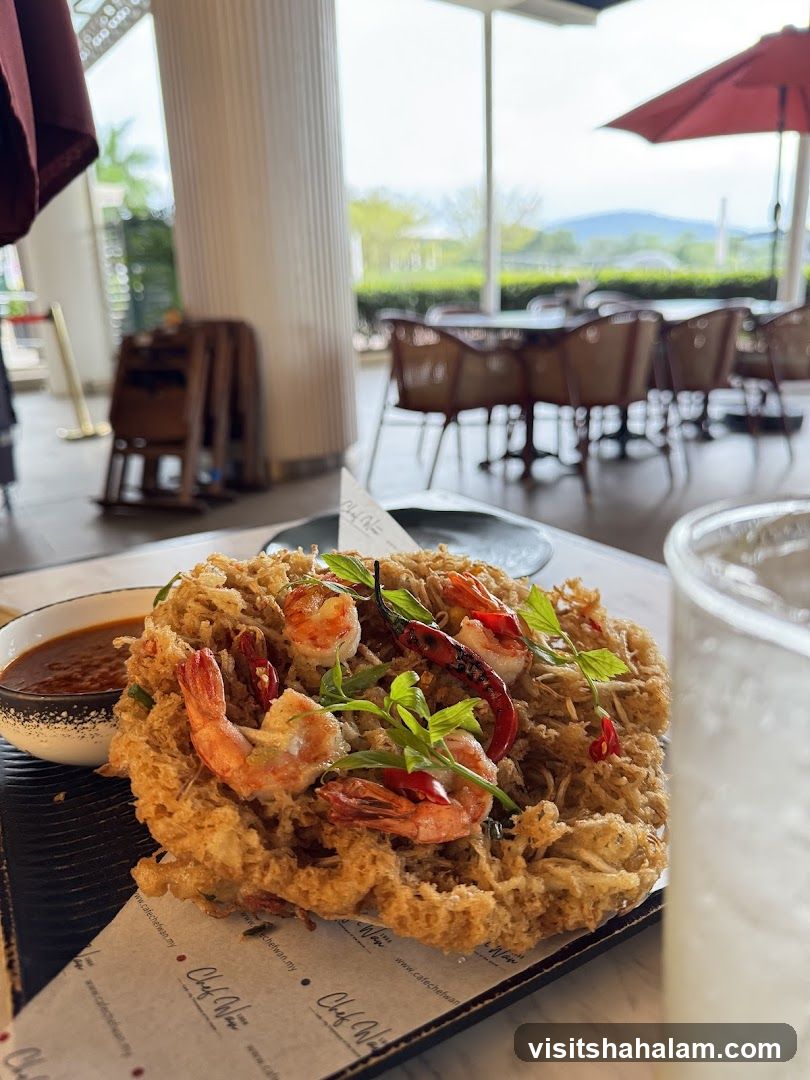 Crispy Fried Dish with Shrimp