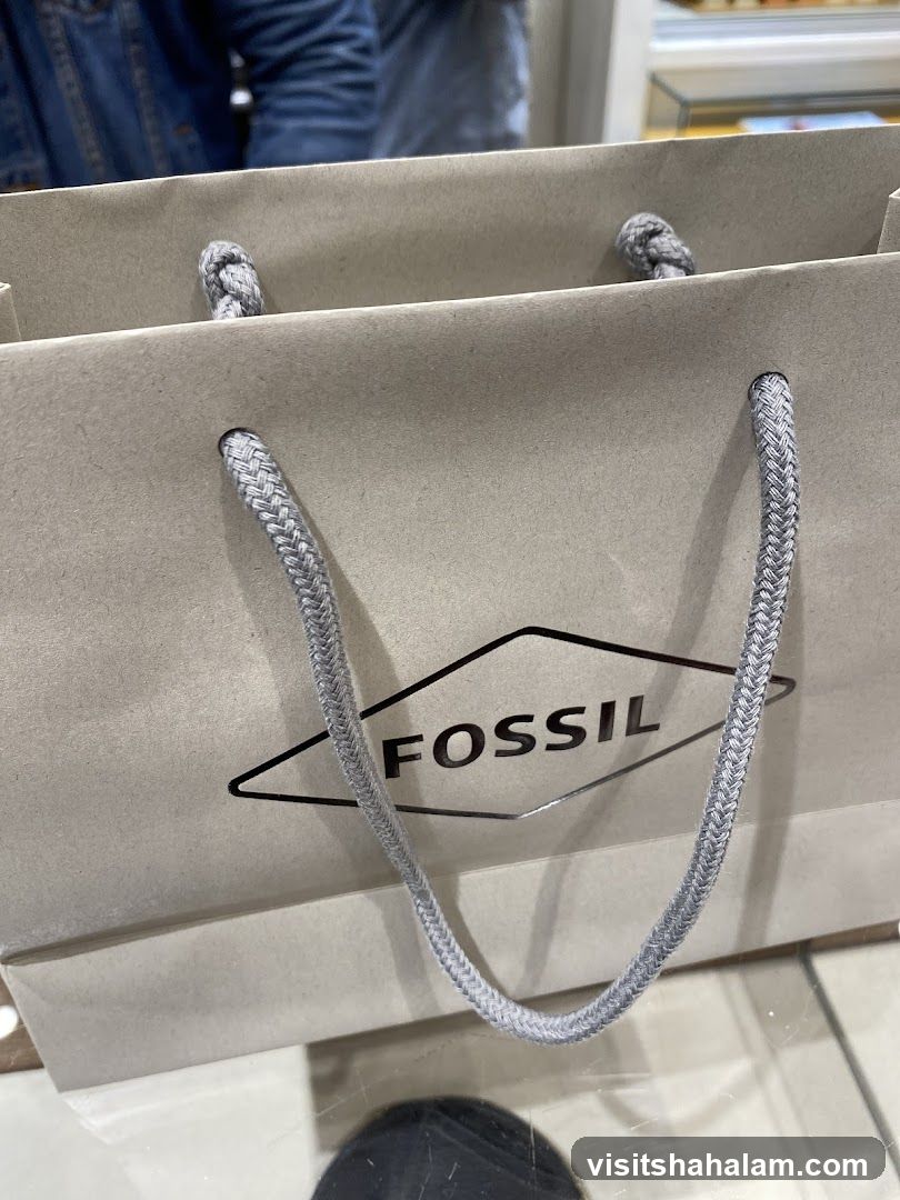 Fossil Shopping Bag