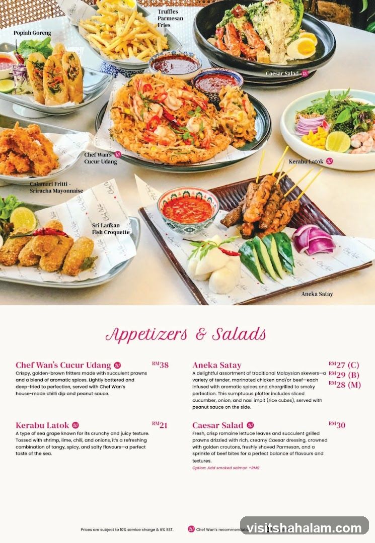 Appetizers & Salads