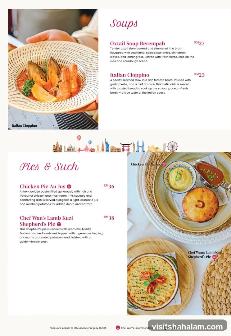 Soups and Pies