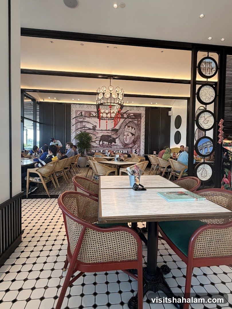 Restaurant Interior with Seating