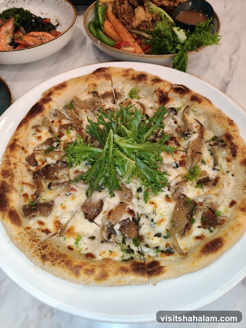 Mushroom Pizza