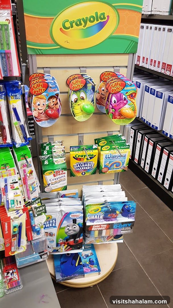 Art Supplies Display