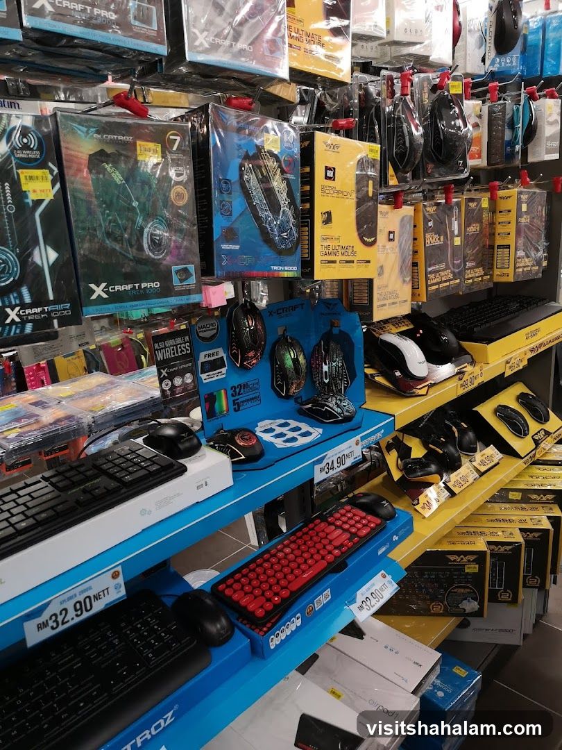 Computer Peripherals Display