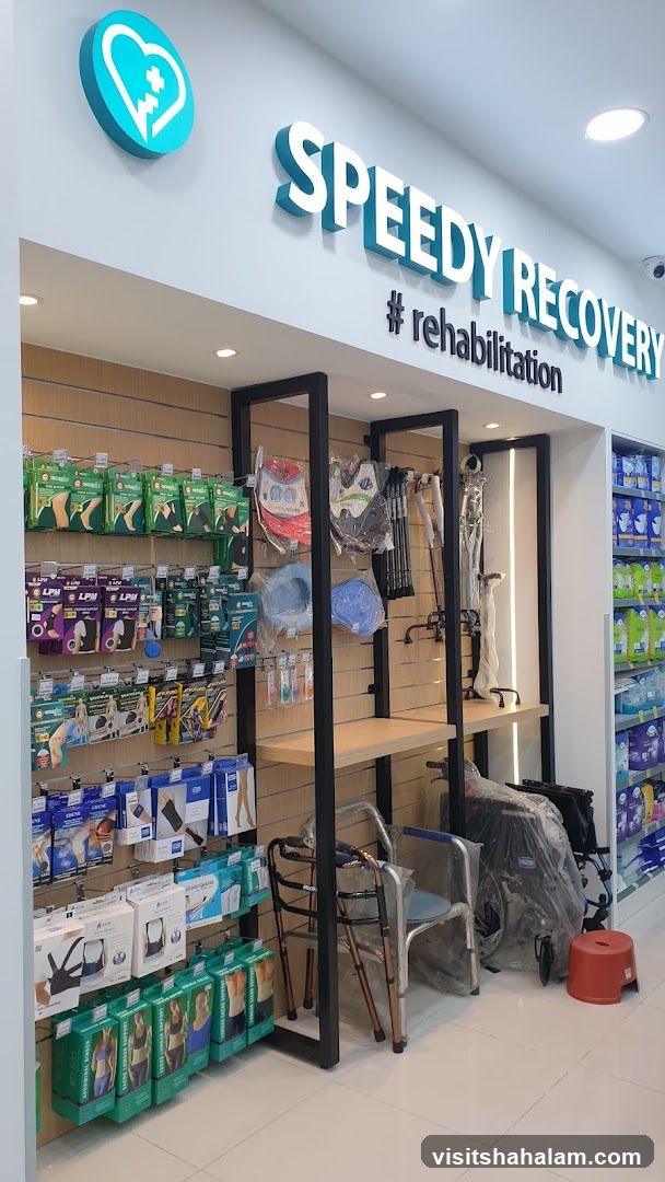 Speedy Recovery Store Interior