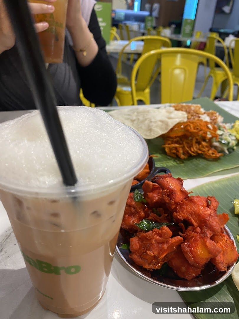 Iced Tea and Fried Food