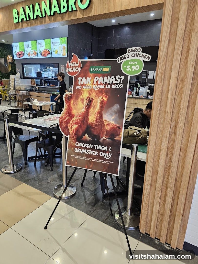 Banana Bro Fried Chicken Promotion