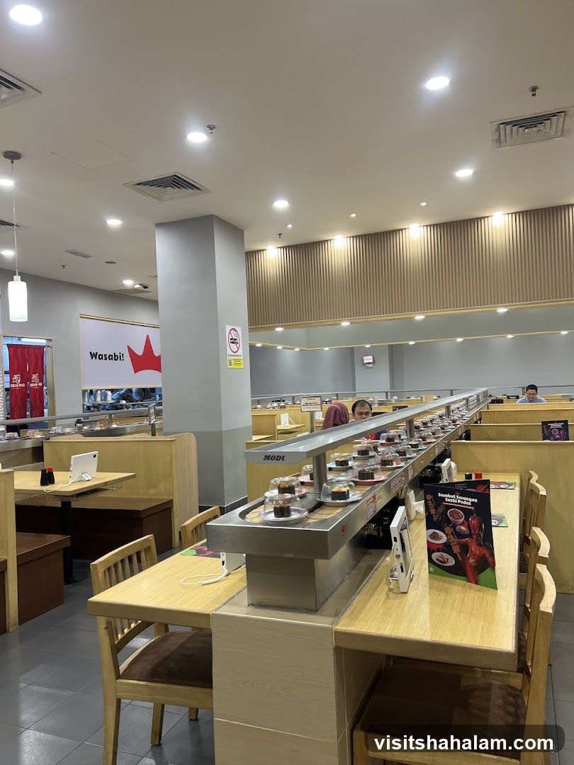 Sushi Restaurant Conveyor Belt