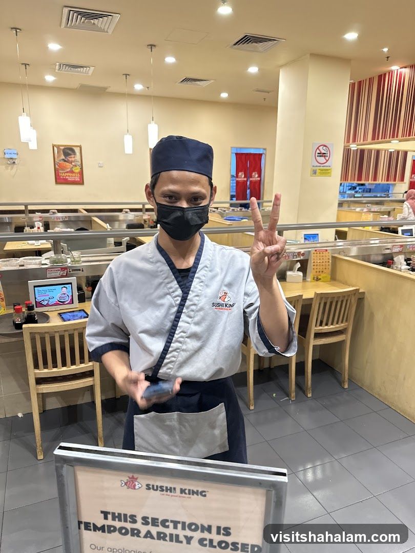 Sushi King Staff Member