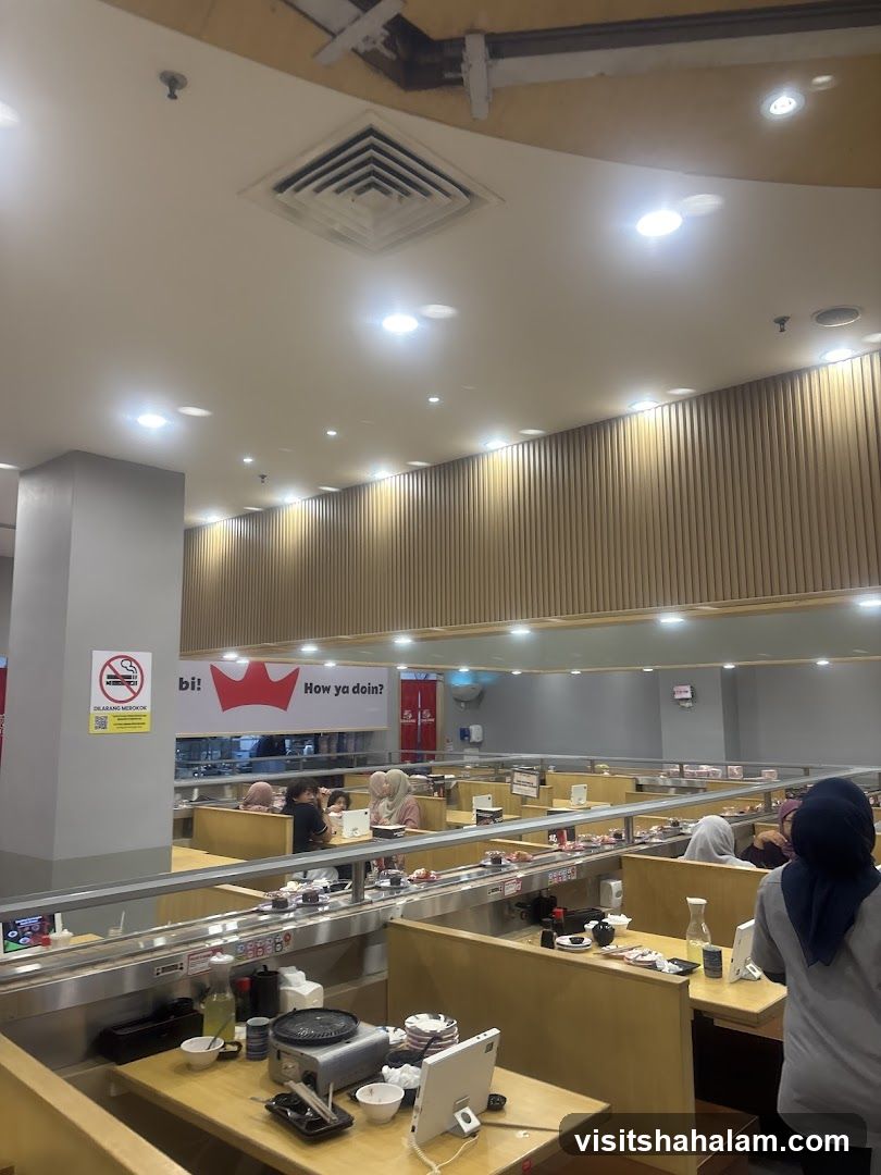 Sushi Restaurant Interior
