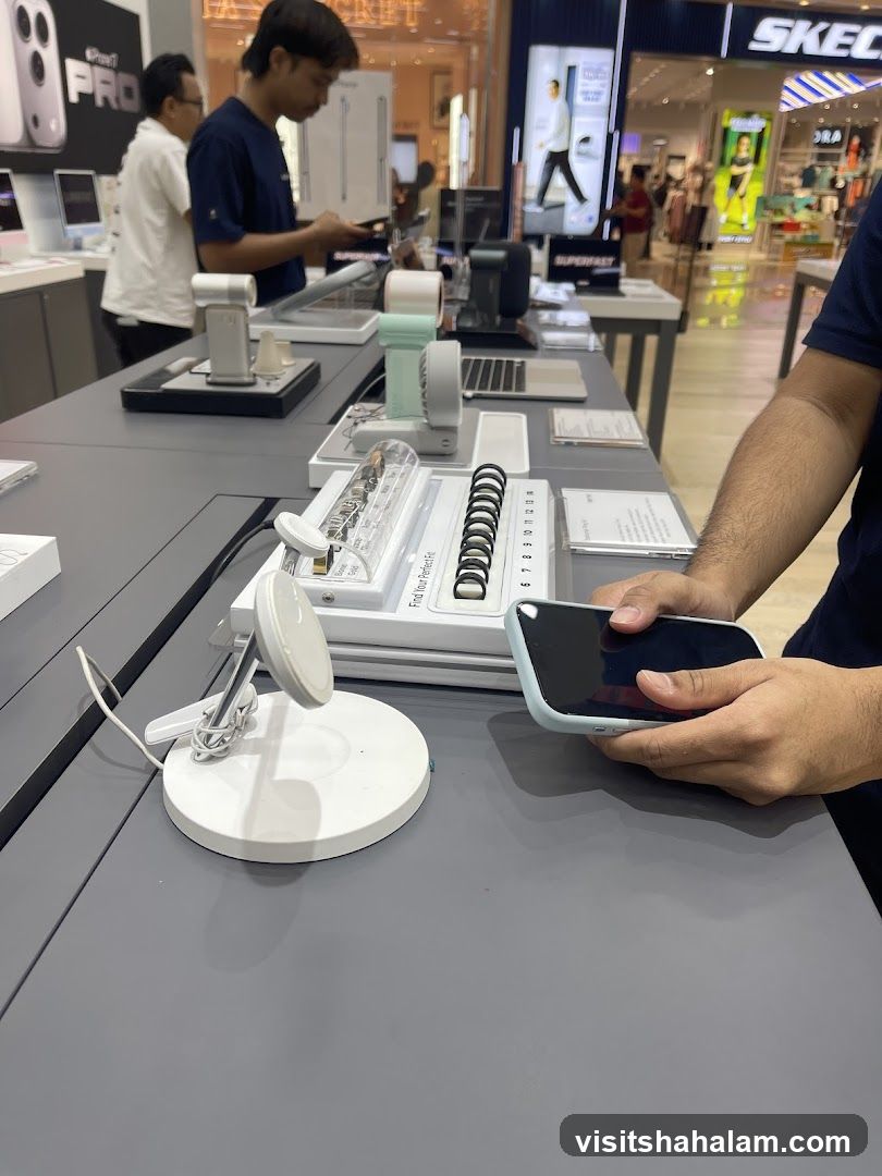 Electronics Store Display