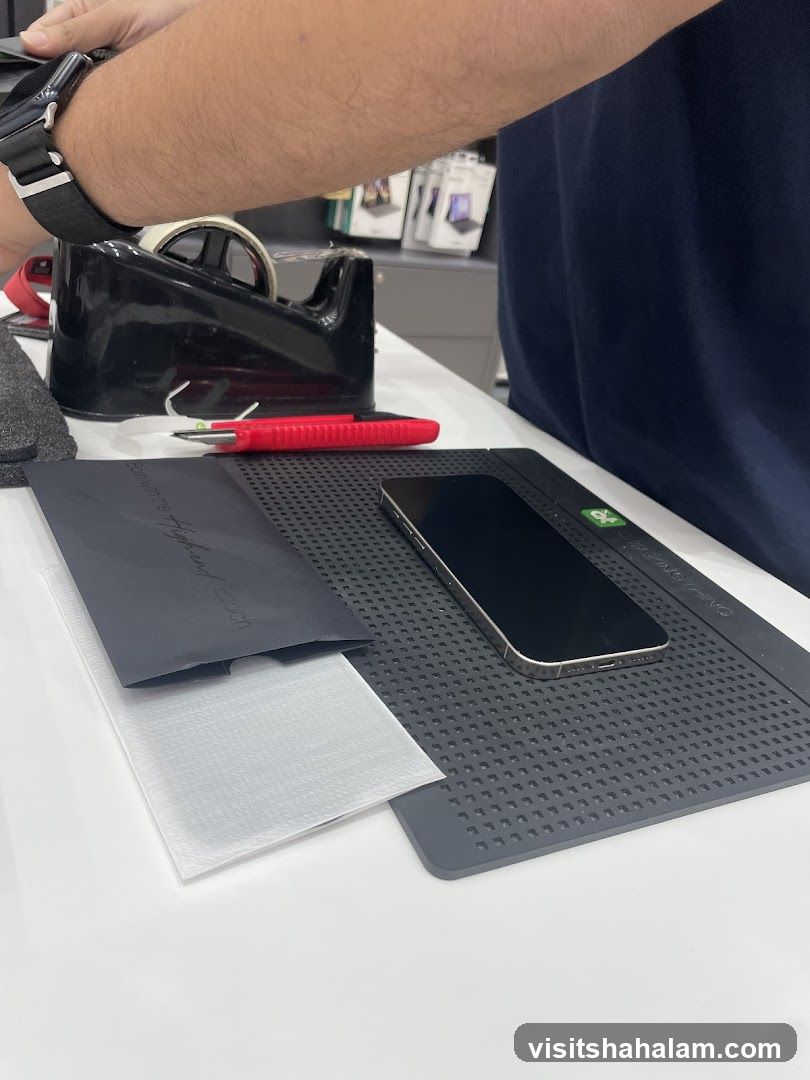 Phone Screen Protector Application