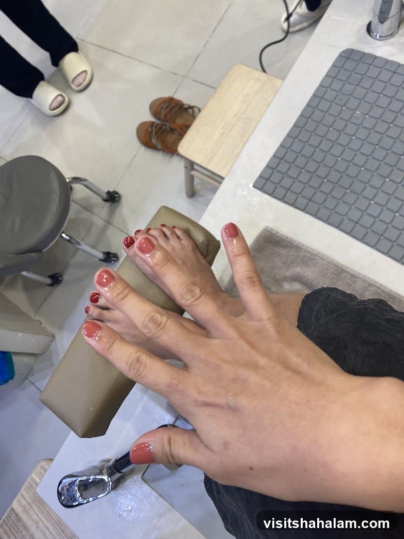 Pedicure and Manicure