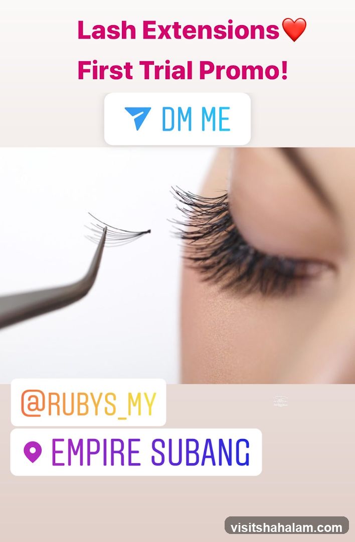 Lash Extensions Promo