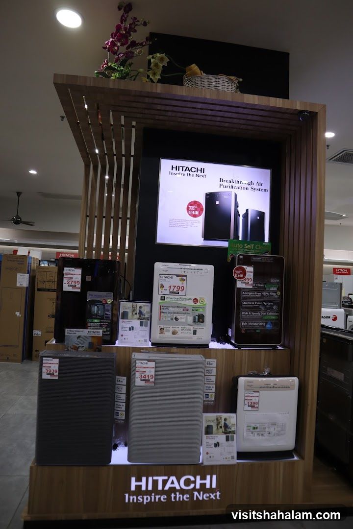 Hitachi Air Purifier Display