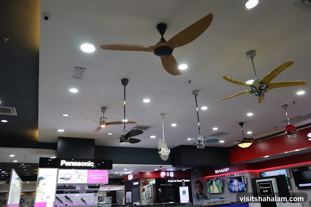 Ceiling Fans and Electronics Display