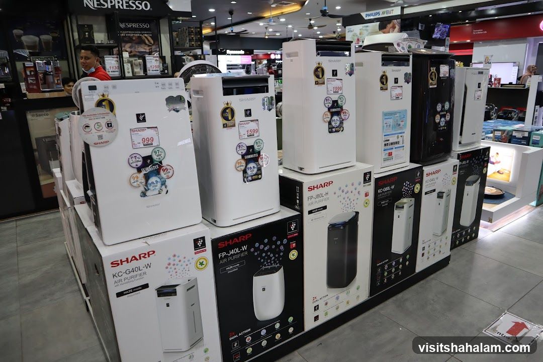 Air Purifiers Display