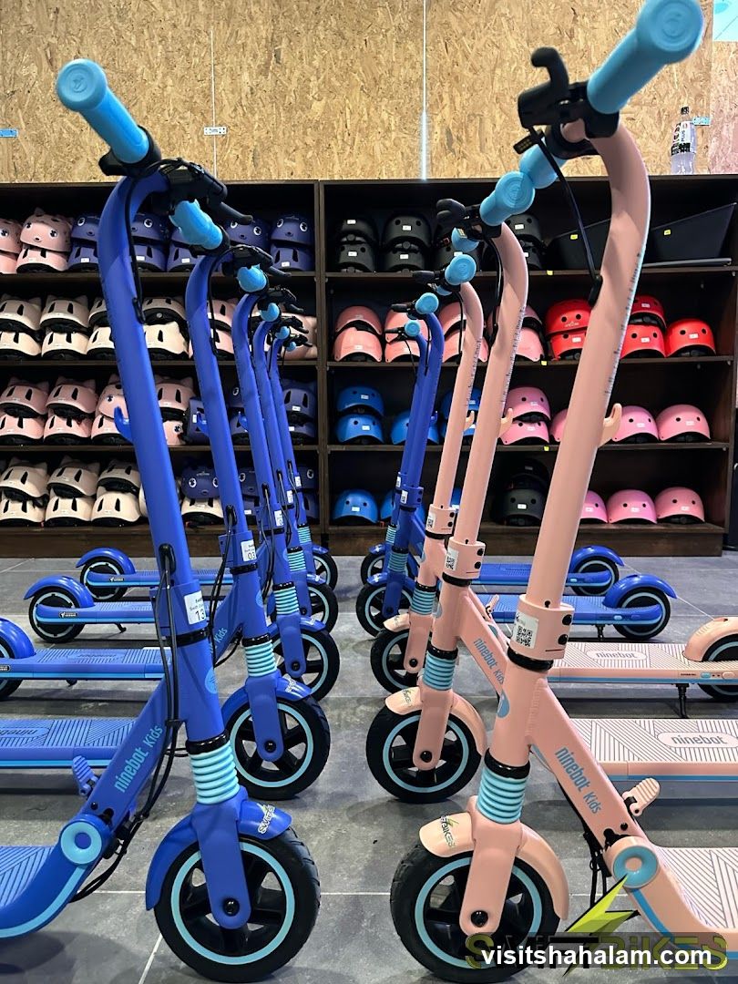Electric Scooters and Helmets