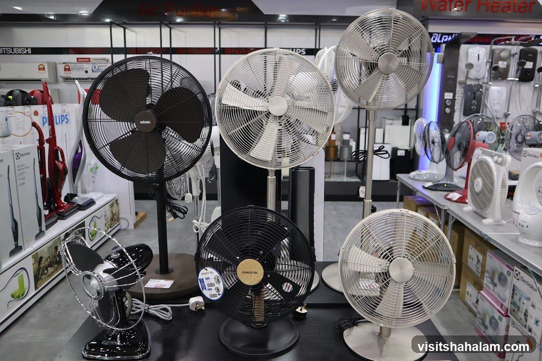 Assortment of Fans and Appliances