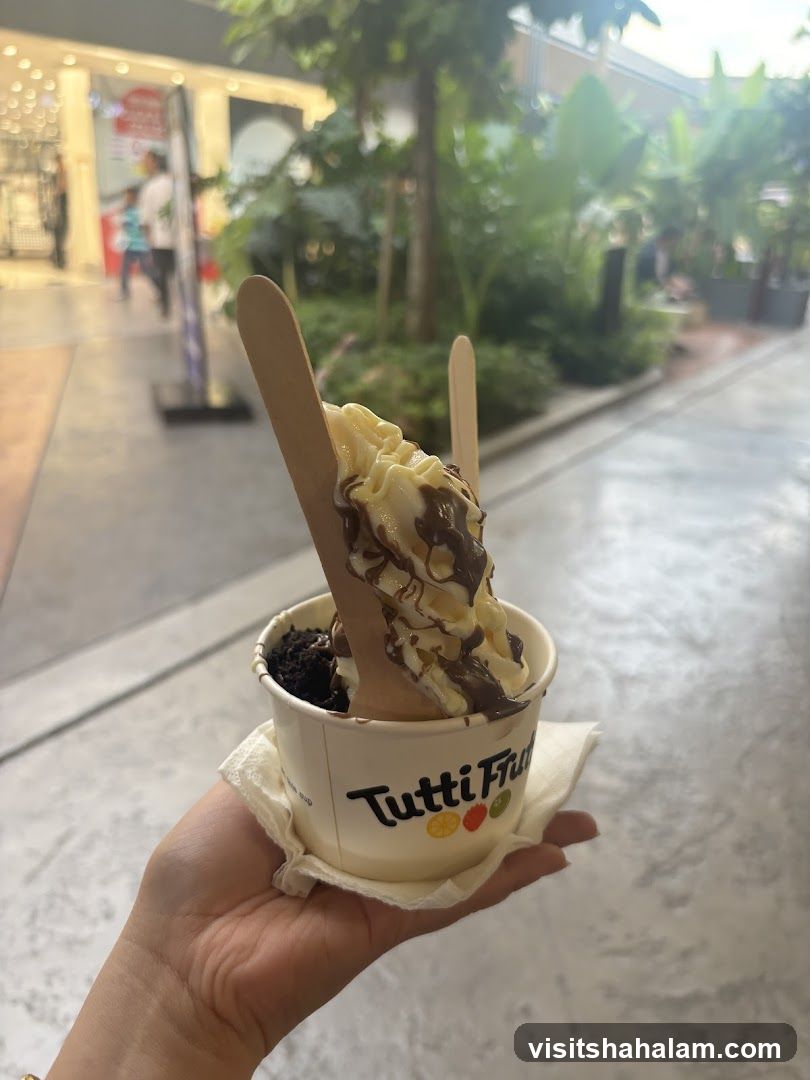 Tutti Frutti Frozen Yogurt